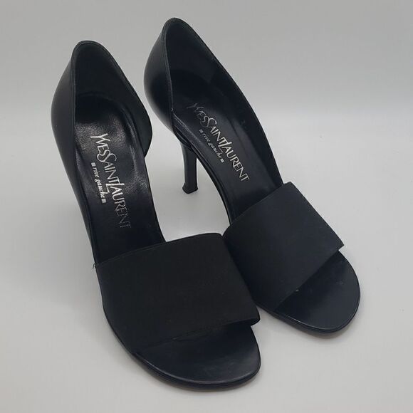 Yves Saint Laurent | Classic Leather Heeled Mules - Picture 2 of 9